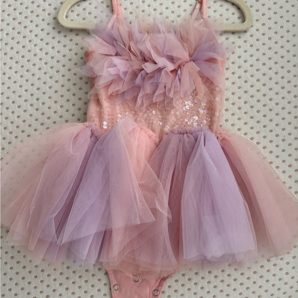 Tutu Du Monde Pink and Lavender Sequin Tutu Dress